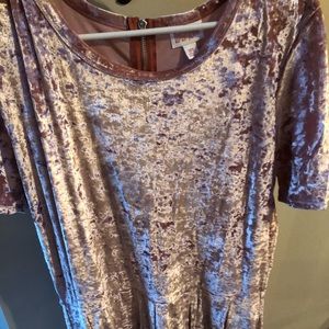 Elegant Lularoe velvet Amelia - 3X